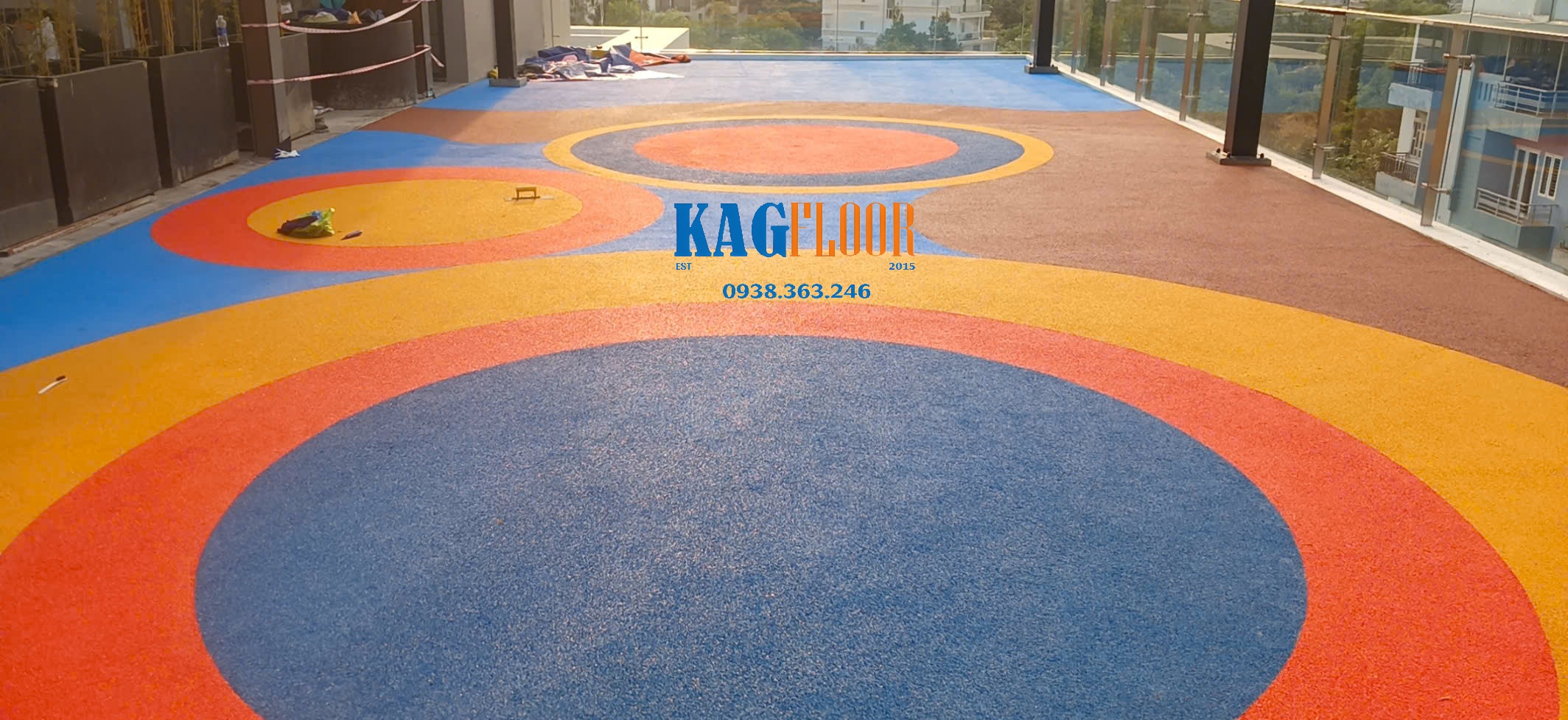 Dự án Sân chơi EPDM chung cư PANOMAX RIVER VILLA