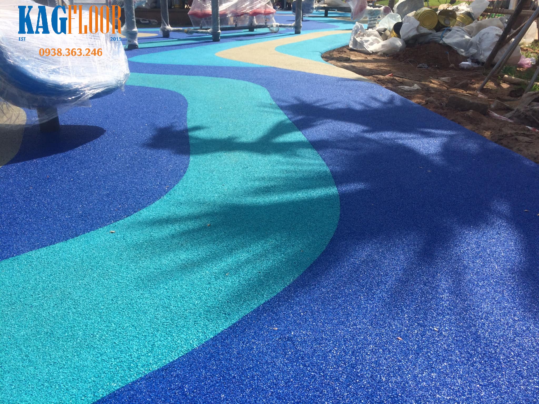 Sàn cao su EPDM Nhà Bè