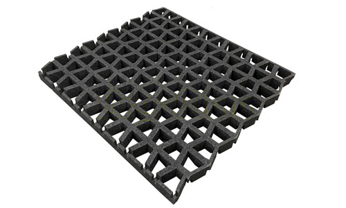 Gạch cao su tổ ong-PlayNSafe Playground Safety Mats