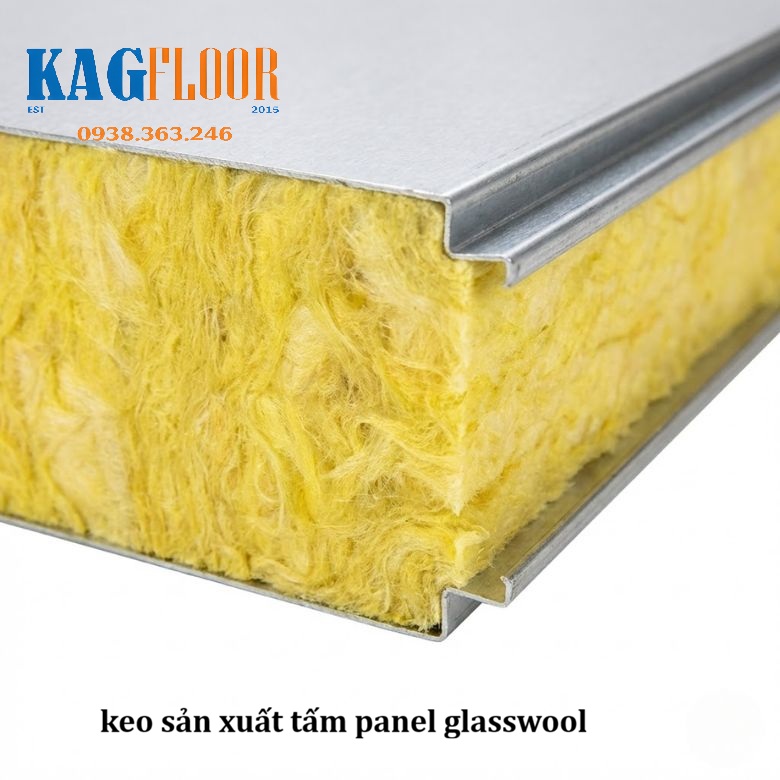 Keo sandwich panel Glasswool