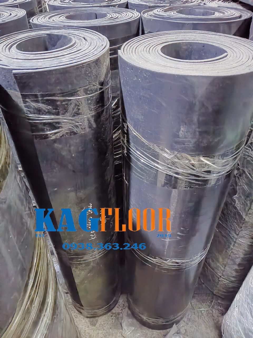 Cao su tấm chống rung 1m x 10m